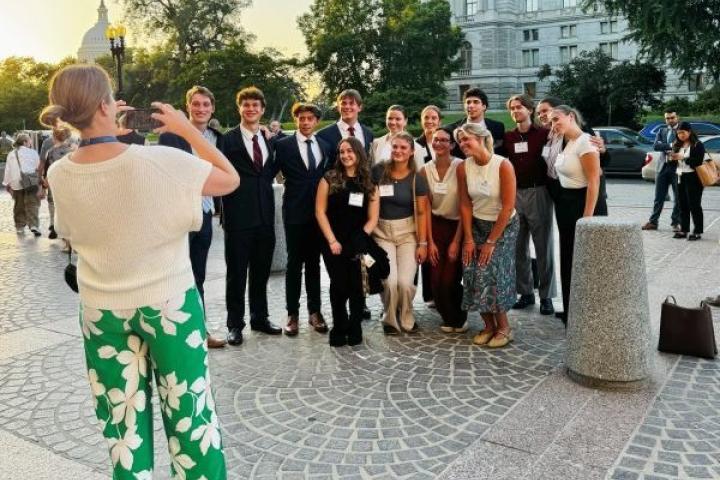 CU students in Washington, D.C.